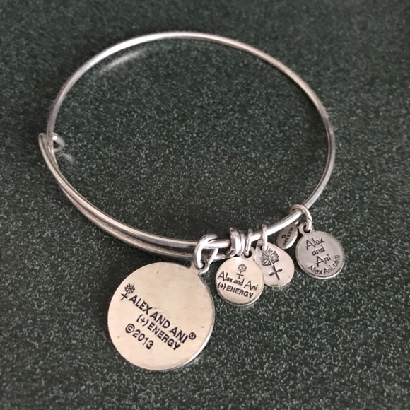 Alex and Ani Silver Expandable Wire Bracelet 2013 - Picture 11 of 16